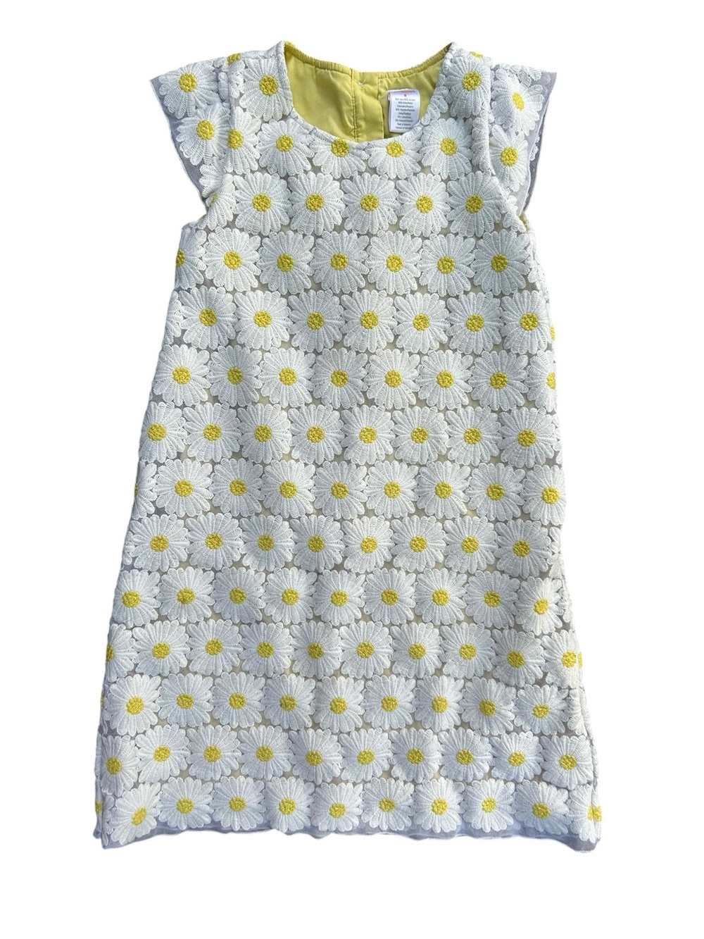 Gymboree Girls’ Daisies Lace Shirt Dress 8 Years